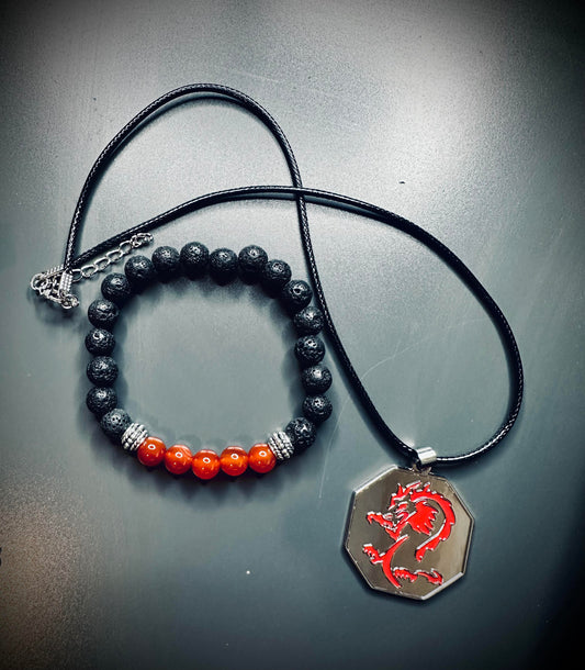 YOTD Necklace & Power Stone Bracelet